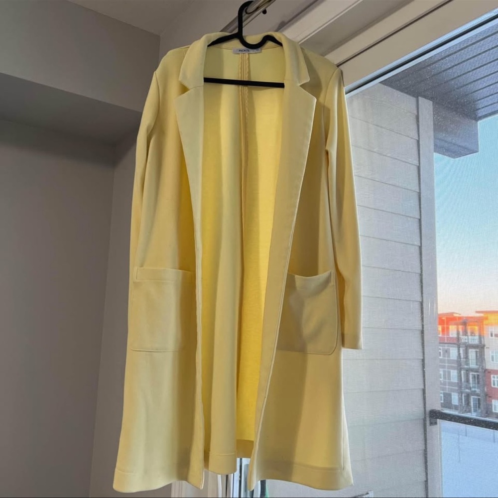 Ricki's Soft Open-Front Cardigan, , comfortable, beautiful yellow, Small, NWOT